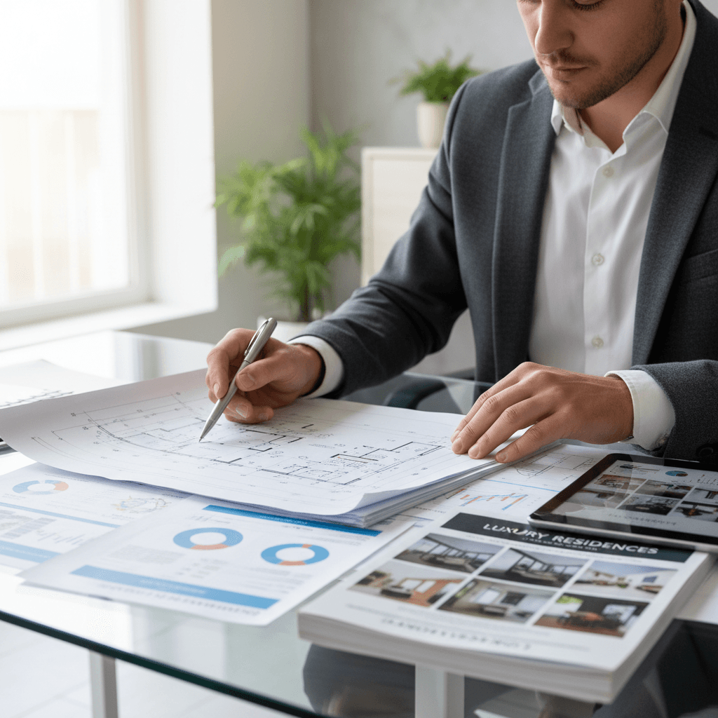 Asesor inmobiliario profesional